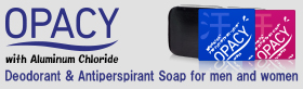 Opacy Deodorant & Antiperspirant Soap